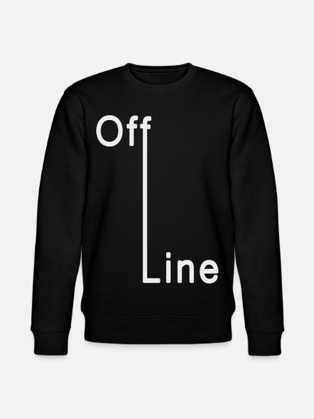 Off Line - Stanley/Stella Unisex Bio-Sweatshirt CHANGER - Schwarz
