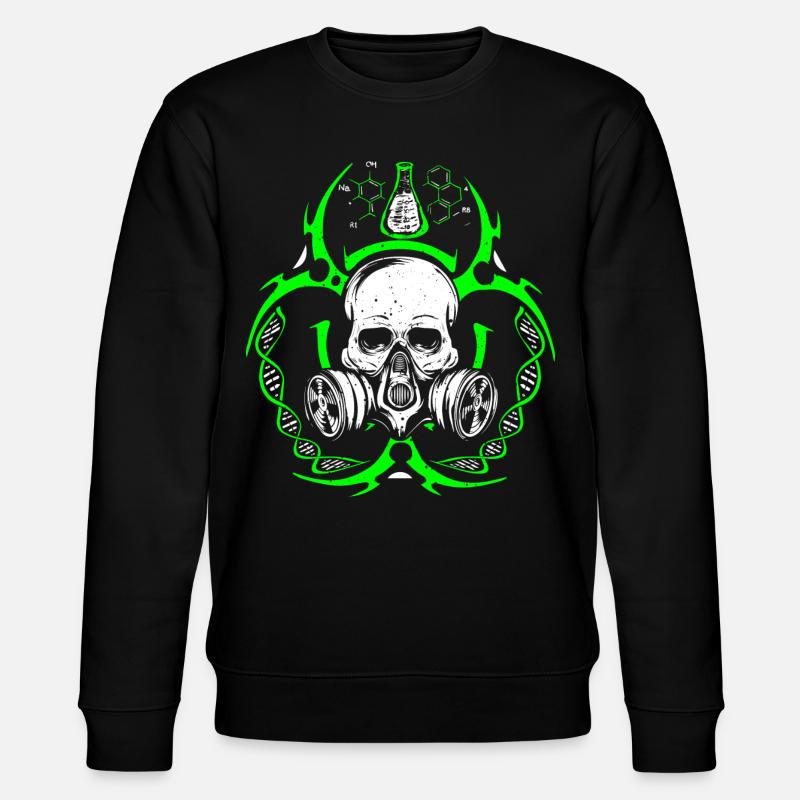 Chemistry lab profession work gift nerd chemist - Stanley/Stella CHANGER Unisex Organic Sweatshirt - black