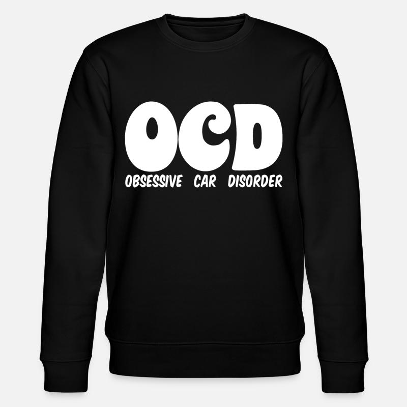 Obsessive Car Disorder - Stanley/Stella CHANGER Unisex Organic Sweatshirt - black