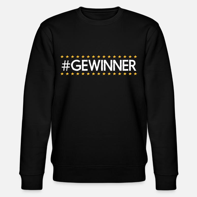 #Gewinner - Stanley/Stella Unisex Bio-Sweatshirt CHANGER  - Schwarz