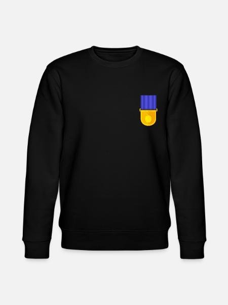 Red Savina Medal - Stanley/Stella CHANGER Unisex Organic Sweatshirt - black