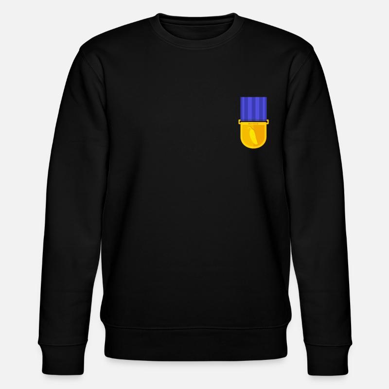 Serrano Medaille - Stanley/Stella Unisex Bio-Sweatshirt CHANGER  - Schwarz