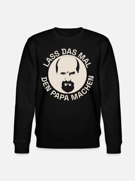 Stromberg Mit Bernd Lass Das Mal Den Papa Machen - Stanley/Stella Unisex Bio-Sweatshirt CHANGER  - Schwarz