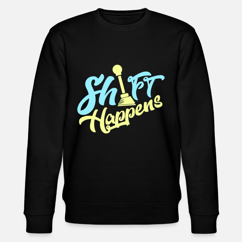 Maj Happens - Chemise de voiture - Sweat bio CHANGER Stanley/Stella Unisexe - noir