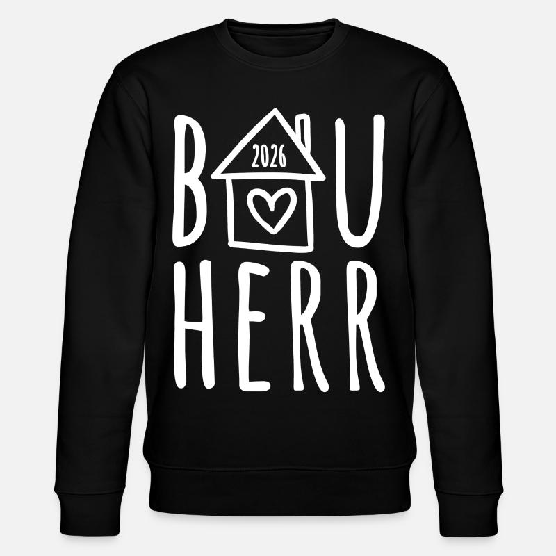 Bauherr 2026 - Stanley/Stella Unisex Bio-Sweatshirt CHANGER  - Schwarz