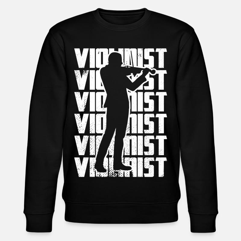 Drôle de violoniste - Sweat bio CHANGER Stanley/Stella Unisexe - noir