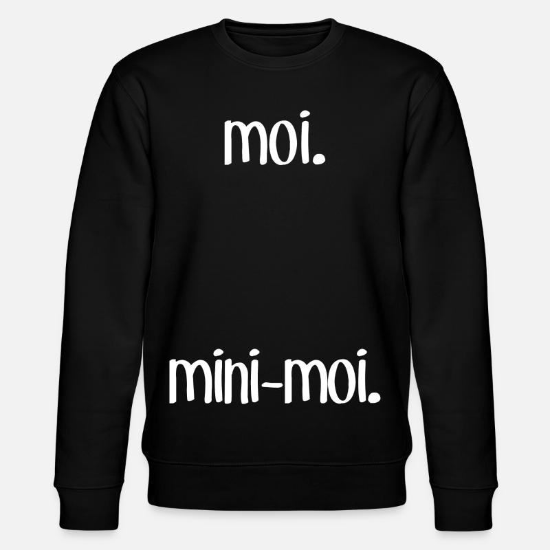 Me & M-Me (Dunkel) - Stanley/Stella Unisex Bio-Sweatshirt CHANGER  - Schwarz