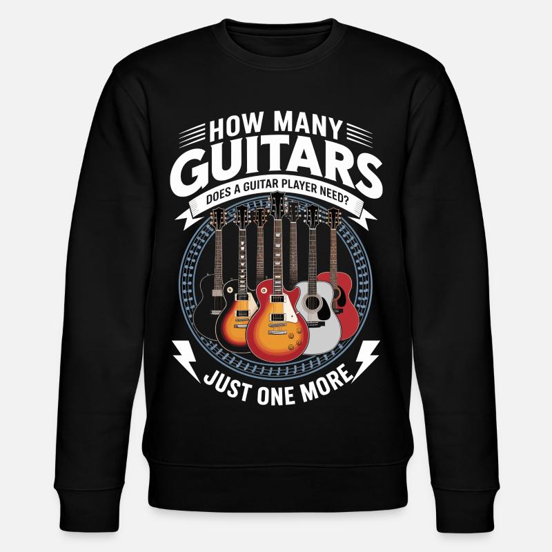 Guitariste Guitare - Sweat bio CHANGER Stanley/Stella Unisexe - noir