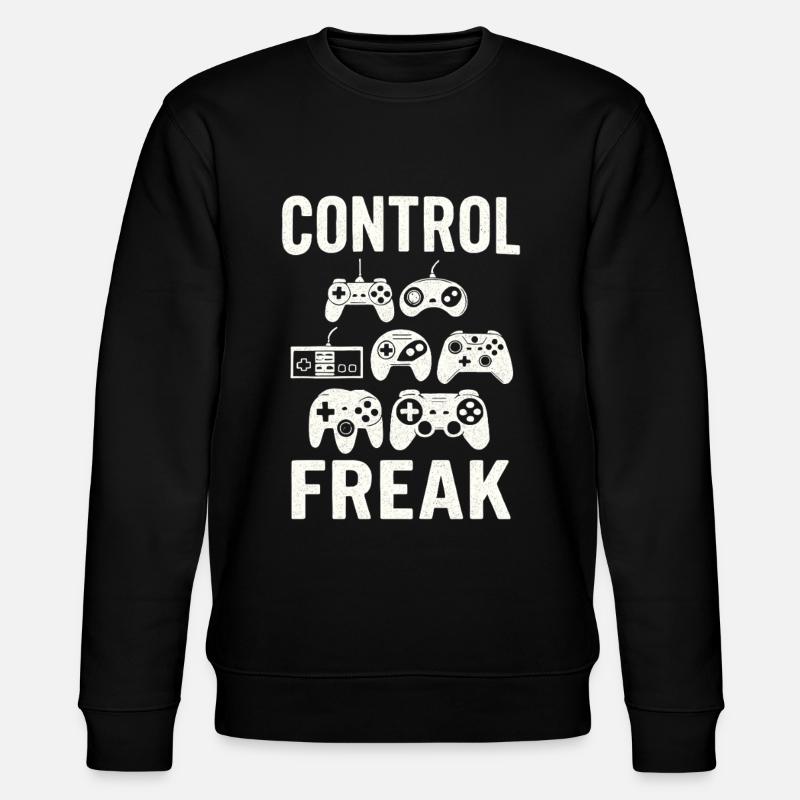 Controller Zocken Gaming Freak - Stanley/Stella CHANGER Unisex Organic Sweatshirt - black