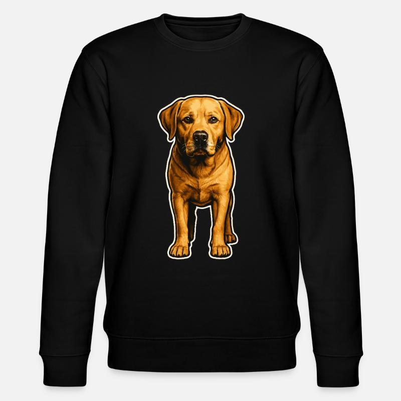 Chien loyal – Labrador - Sweat bio CHANGER Stanley/Stella Unisexe - noir