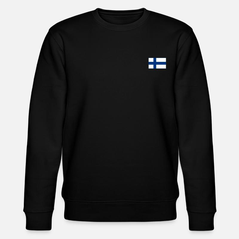 Drapeau de la Finlande - Sweat bio CHANGER Stanley/Stella Unisexe - noir