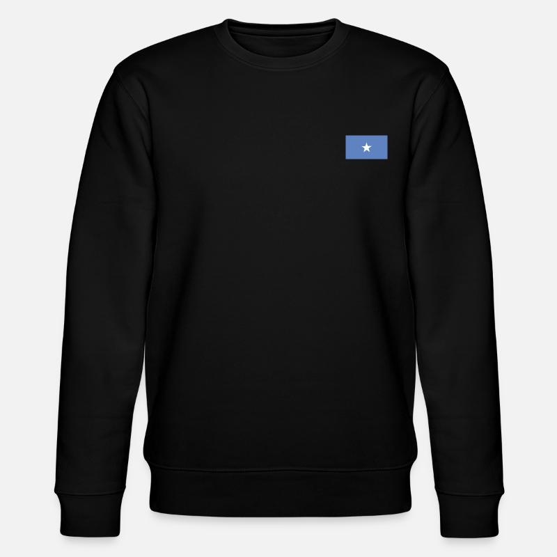 Somalia Flagge - Stanley/Stella Unisex Bio-Sweatshirt CHANGER  - Schwarz