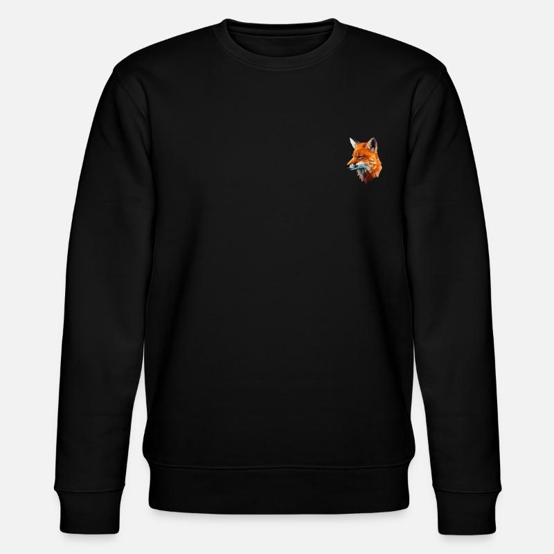 FOX - Stanley/Stella Unisex Bio-Sweatshirt CHANGER  - Schwarz