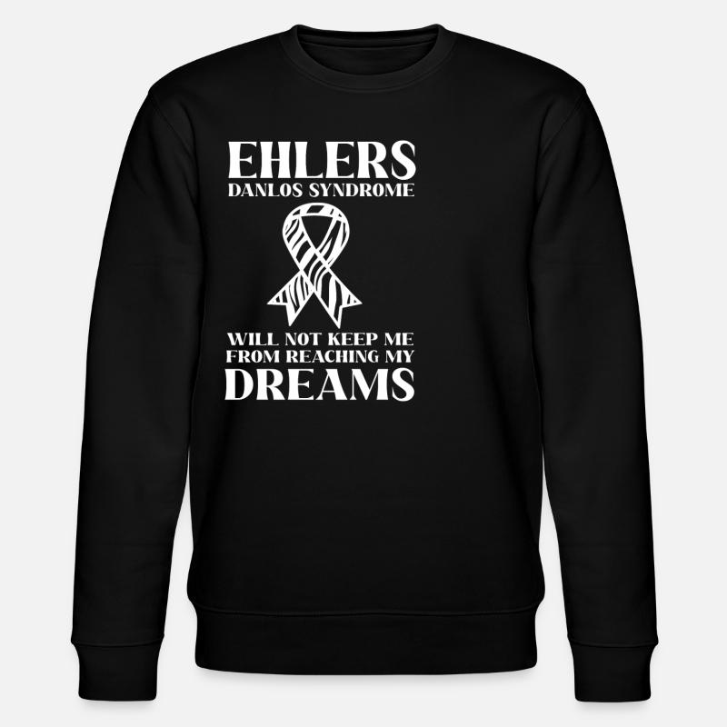 EDS HSD Ehlers-Danlos-Syndrom - Stanley/Stella Unisex Bio-Sweatshirt CHANGER - Schwarz