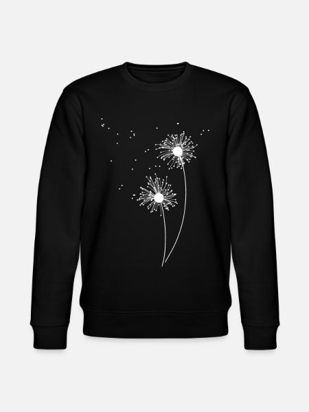 Dandelion - Stanley/Stella CHANGER Unisex Organic Sweatshirt - black