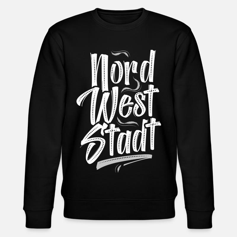 Francfort-Nordweststadt FFM - Sweat bio CHANGER Stanley/Stella Unisexe - noir