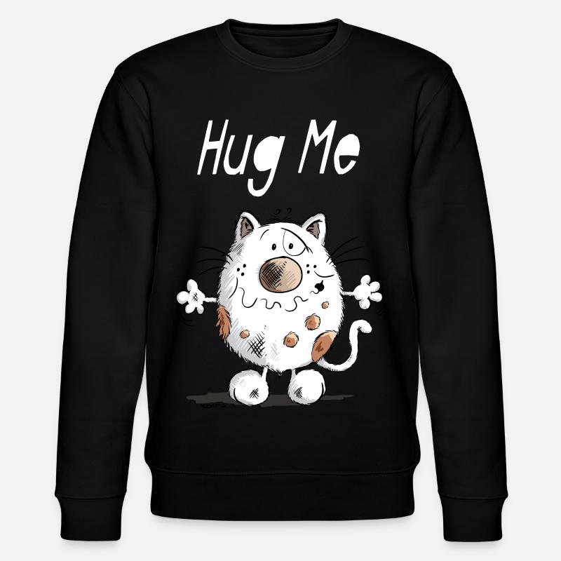 Hug Me Chat - Sweat bio CHANGER Stanley/Stella Unisexe - noir