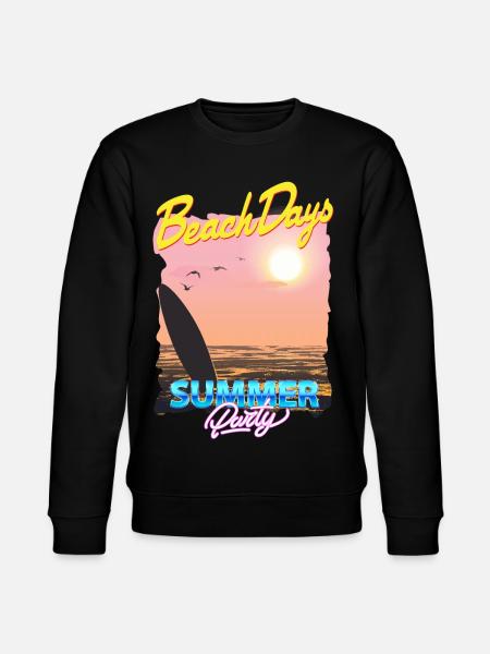Summer Party - Stanley/Stella CHANGER Unisex Organic Sweatshirt - black
