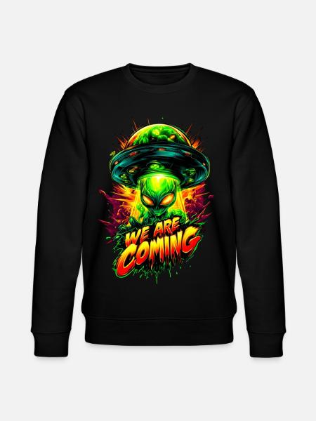 We are comming - Stanley/Stella CHANGER Unisex Organic Sweatshirt - black
