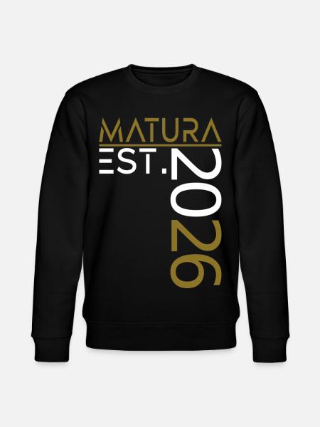 Matura 2026 - Stanley/Stella CHANGER Unisex Organic Sweatshirt - black