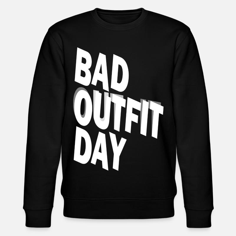 Jour de la mauvaise tenue - Sweat bio CHANGER Stanley/Stella Unisexe - noir