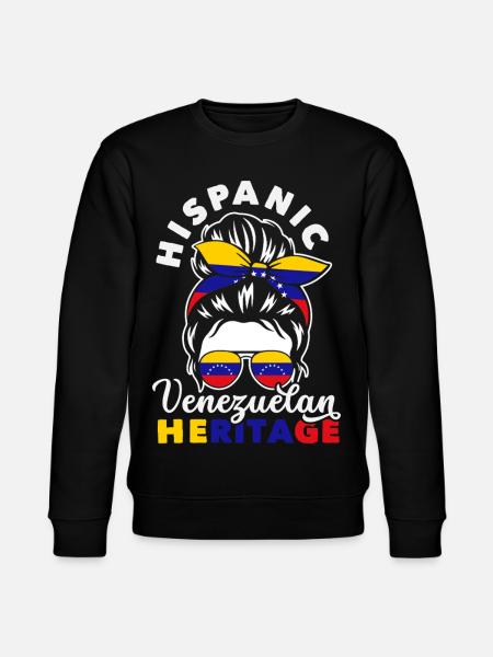 Venezuela Flag Pride & Home Venezuela - Stanley/Stella CHANGER Unisex Organic Sweatshirt - black