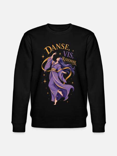 Déesse Céleste : Danse, Vis, Rayonne - Sweat bio CHANGER Stanley/Stella Unisexe - noir