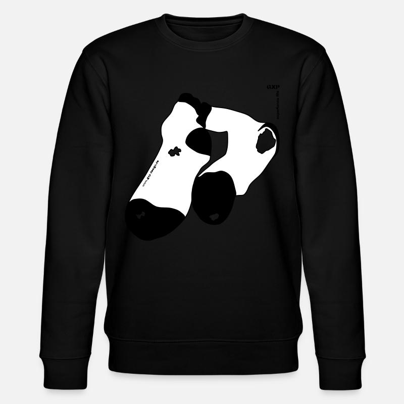 gxp old sock - old sock - Stanley/Stella CHANGER Unisex Organic Sweatshirt - black