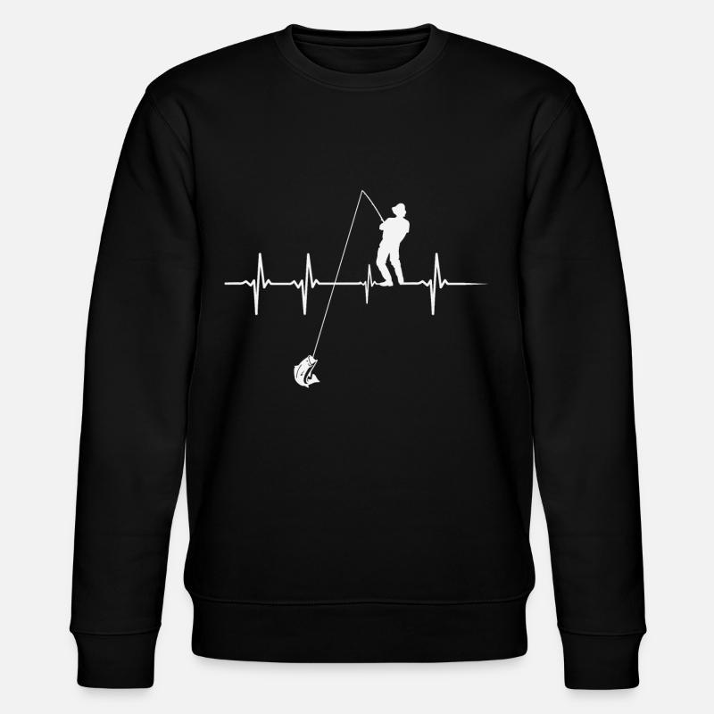Heartbeat Angler - Sweat bio CHANGER Stanley/Stella Unisexe - noir
