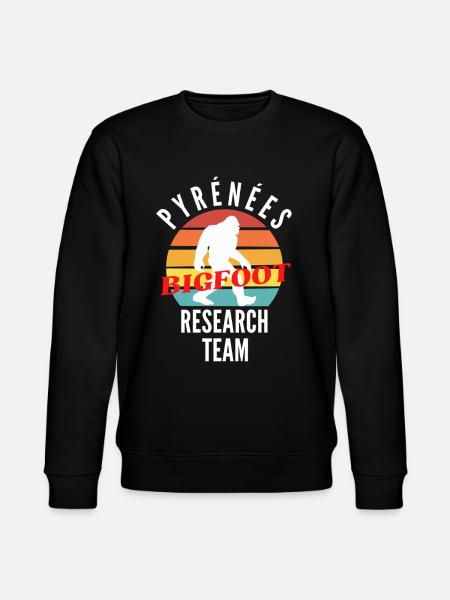 PYRENEES BIGFOOT RESEARCH TEAM - Sweat bio CHANGER Stanley/Stella Unisexe - noir