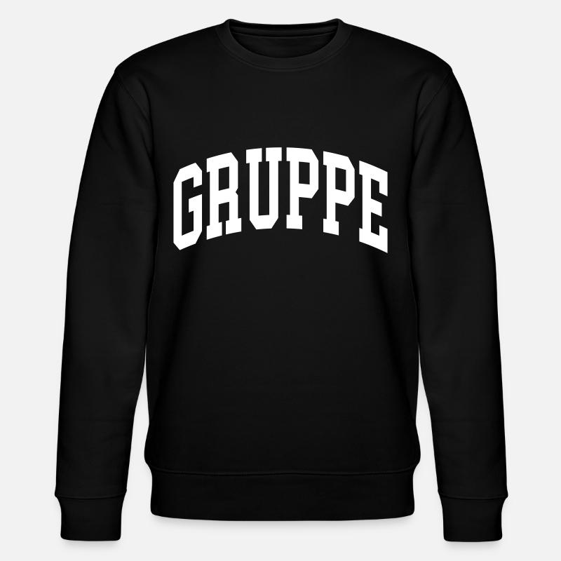Gruppe - Stanley/Stella Unisex Bio-Sweatshirt CHANGER  - Schwarz
