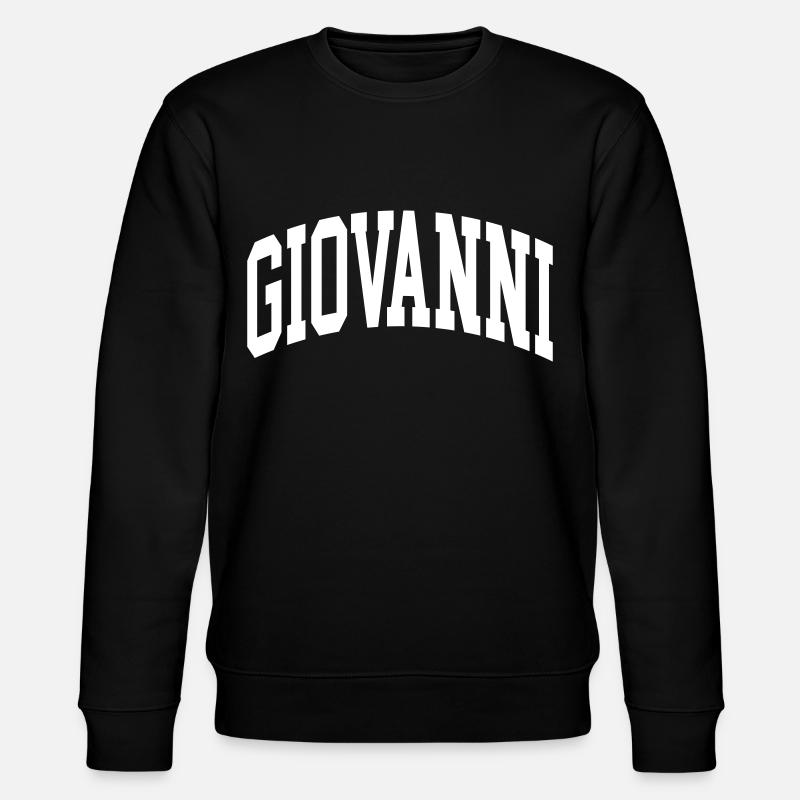 Giovanni - Stanley/Stella Unisex Bio-Sweatshirt CHANGER - Schwarz