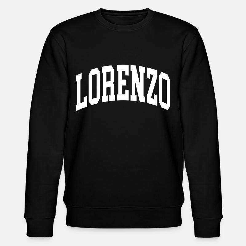 Lorenzo - Stanley/Stella Unisex Bio-Sweatshirt CHANGER  - Schwarz
