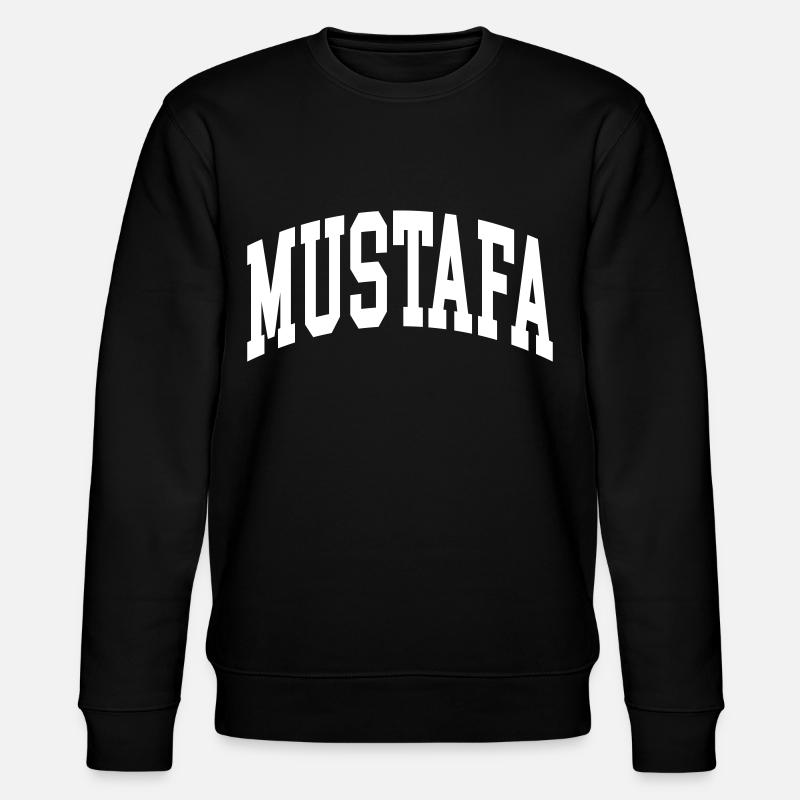 Mustafa - Stanley/Stella Unisex Bio-Sweatshirt CHANGER  - Schwarz