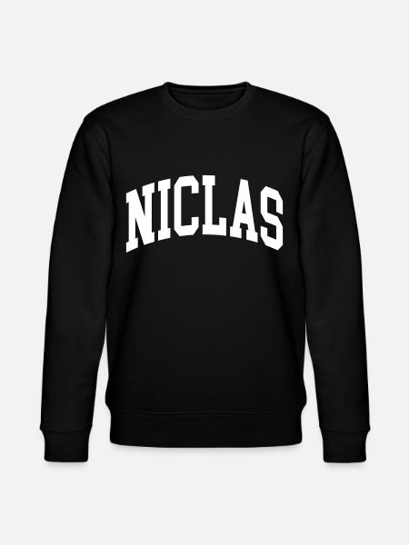 Niclas - Stanley/Stella Unisex Bio-Sweatshirt CHANGER - Schwarz