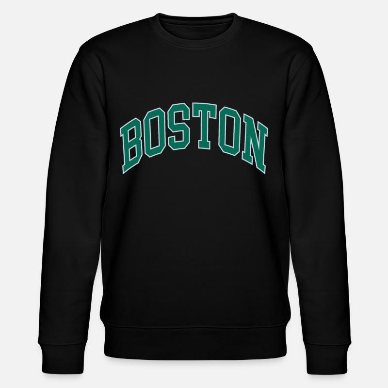 Boston - Stanley/Stella Unisex Bio-Sweatshirt CHANGER - Schwarz