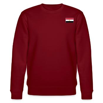 Drapeau de l’Égypte - Sweat bio CHANGER Stanley/Stella Unisexe - bordeaux - Devant - Nik (191cm) & Marisol (170cm)