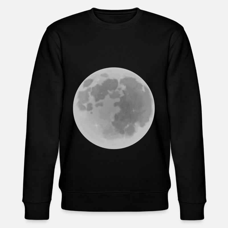 moon - Stanley/Stella CHANGER Unisex Organic Sweatshirt - black