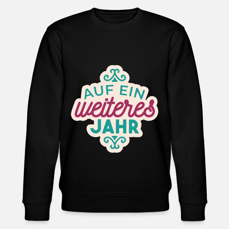 New year - great gift - Stanley/Stella CHANGER Unisex Organic Sweatshirt - black