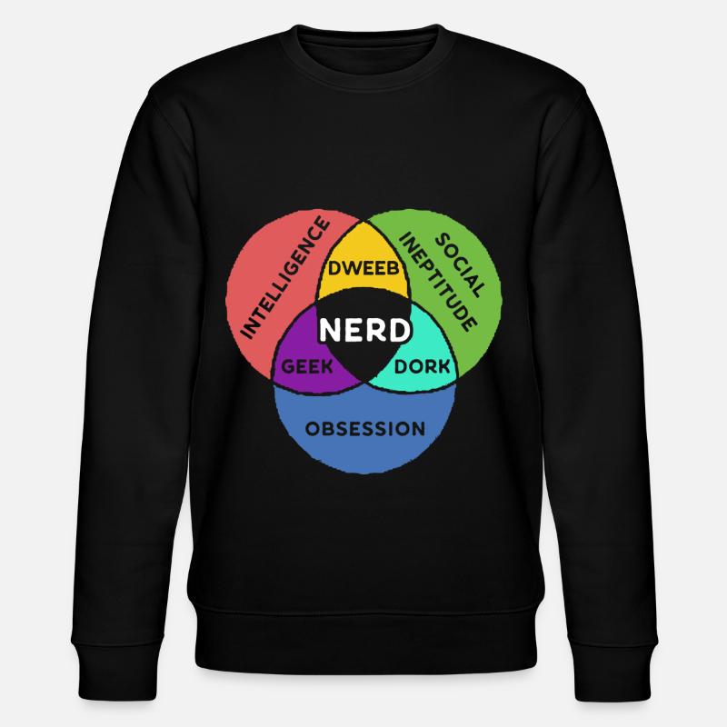 Geek - Sweat bio CHANGER Stanley/Stella Unisexe - noir