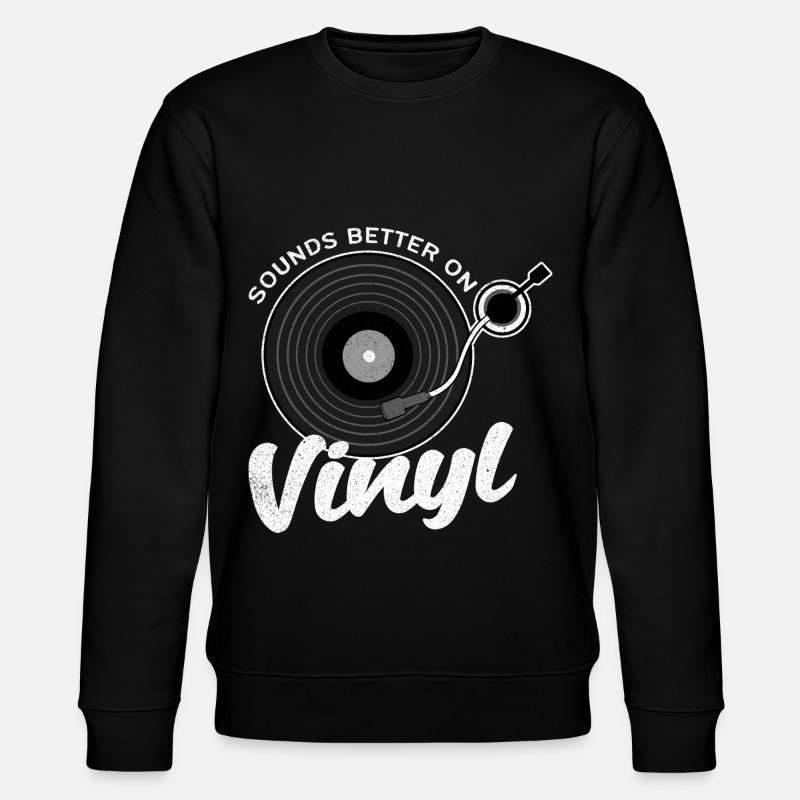 Vinyl - Stanley/Stella Unisex Bio-Sweatshirt CHANGER - Schwarz