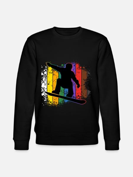 Snowboarding - Stanley/Stella CHANGER Unisex Organic Sweatshirt - black