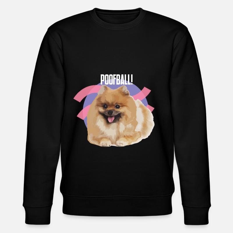 « POOFBALL » - 10000 - Sweat bio CHANGER Stanley/Stella Unisexe - noir