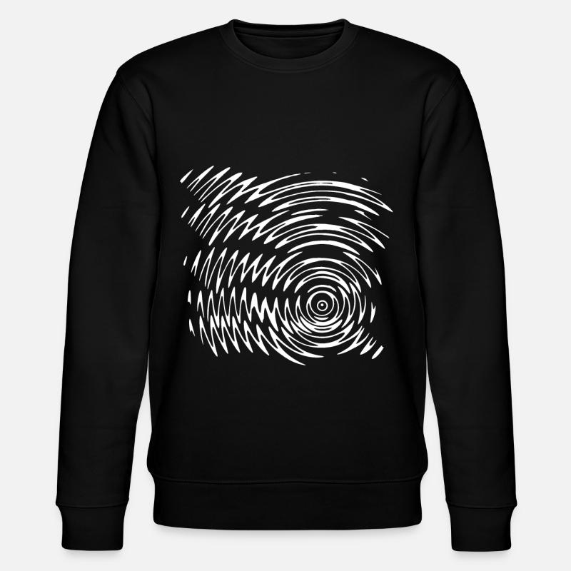 Weisse Tribal - Sweat bio CHANGER Stanley/Stella Unisexe - noir