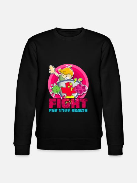Battez-vous pour votre santé - Sweat bio CHANGER Stanley/Stella Unisexe - noir