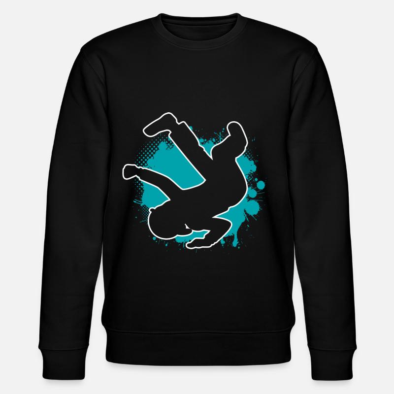 Breakdancer Breakdancer Garçon - Sweat bio CHANGER Stanley/Stella Unisexe - noir