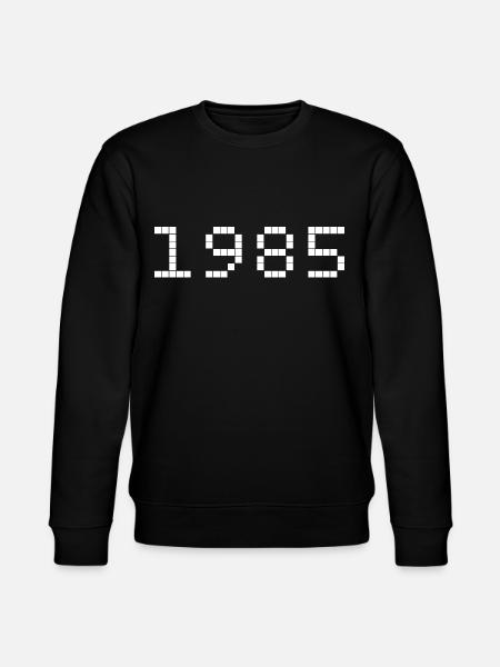 1985 Année de naissance - Sweat bio CHANGER Stanley/Stella Unisexe - noir