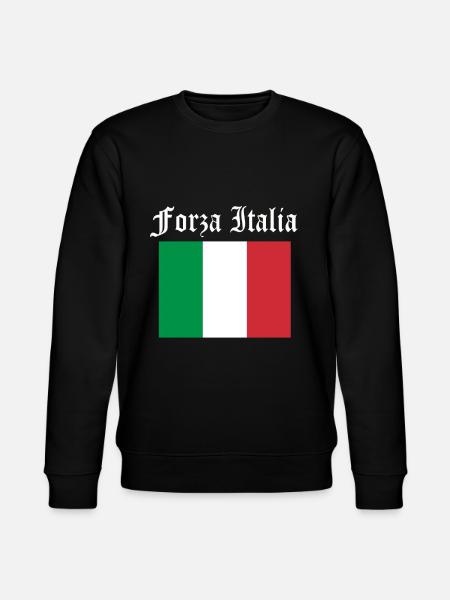 Italy Fans - Stanley/Stella CHANGER Unisex Organic Sweatshirt - black