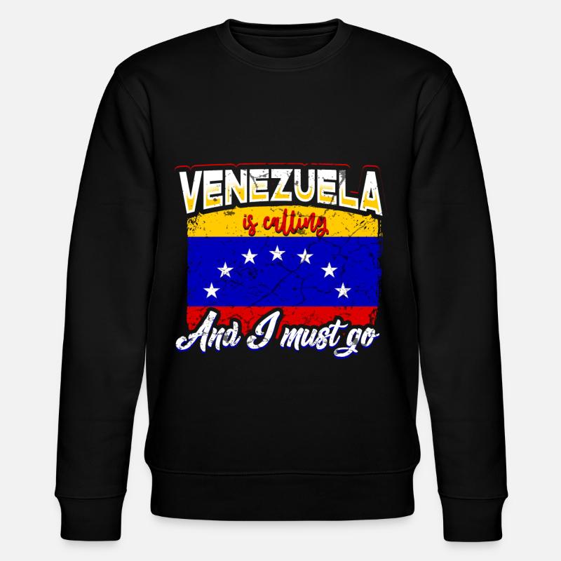 Vacances au Venezuela - Sweat bio CHANGER Stanley/Stella Unisexe - noir