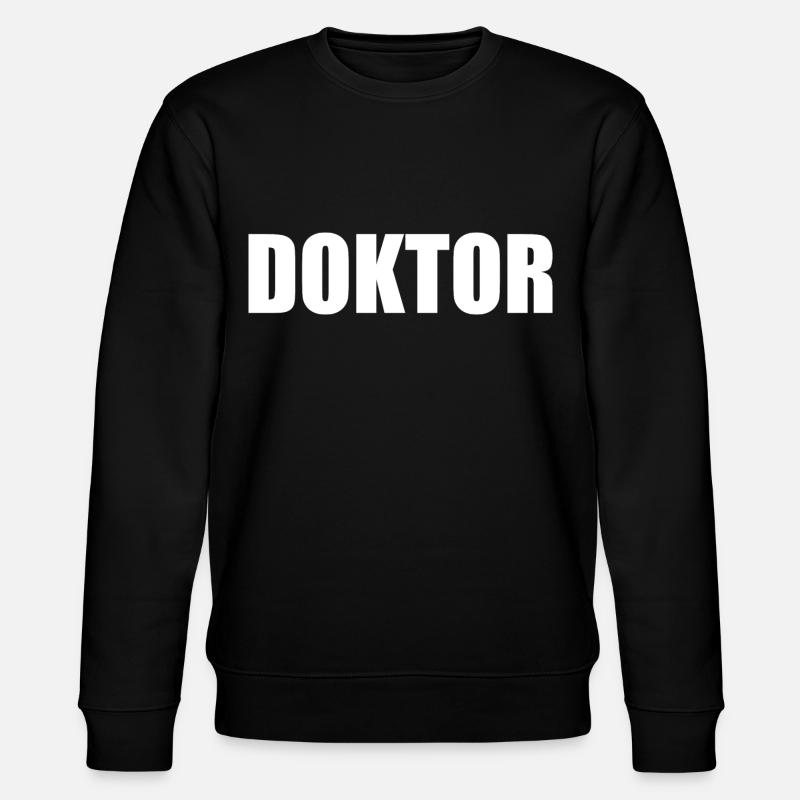 Doktor - Stanley/Stella Unisex Bio-Sweatshirt CHANGER  - Schwarz